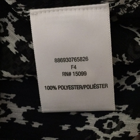 Beautiful black blouse- used Top - Picture 3 of 4